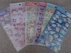 新品未開封　サンリオ　ぷくっとシール　6枚セット（1）