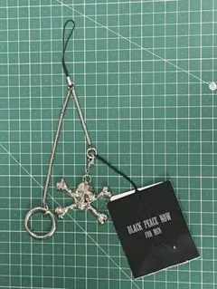 BLACK PEACE NOW FOR MEN スカル ストラップ