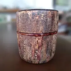 黒柿の木 茶筒 - メルカリ