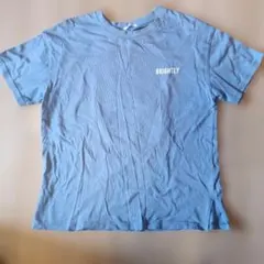 ハニーズ　 半袖Tシャツ ブルー イラストバックプリントのサムネイル