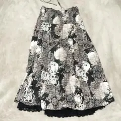 オズオン オネスト 2WAY 花柄ロングスカート（ビスチェワンピース）のサムネイル