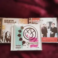 洋楽CD 3枚セット Kevin Rudolf Blink-182