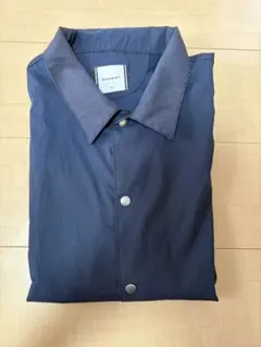 半袖コーチジャケット ネイビー メンズ BROWNY