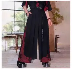 古怪舍 黯鴉集シリーズ チャイナ風 ボトムス ガウチョパンツ