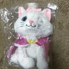 Happyくじ Disney にゃんにゃんにゃん A賞 マリー ぬいぐるみ