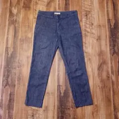 美品 バナナリパブリック スリムテーパードデニム クロップド 26/2 NG9