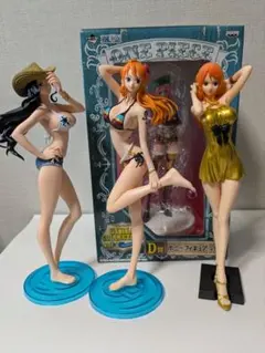 ワンピース　ONE PIECE ナミ　ロビン　ボニー フィギュア 4体まとめ売り