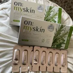 ［新品未使用2つセット］on:myskinヨミテ ハーブピーリングおまけつき！