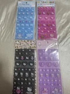 ハローキティ タイルシールセット 4種