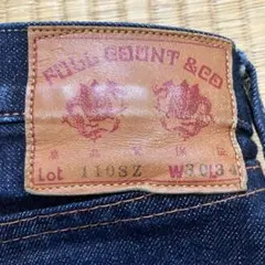 激レア　ステッチあり　フルカウント　1108 w31 リジッド　新品 楽天市場】フルカウント FULLCOUNT 1108 NEW STRAIGHT 30周年