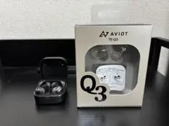 AVIOT TE-Q3 ワイヤレスイヤホン　ブラックのサムネイル