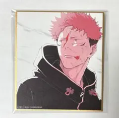 アニメーション呪術廻戦展　渋谷事変　ミニ色紙　虎杖悠仁　jujutsu JJK