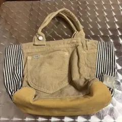 Lee コーデュロイ ハンドバッグ トートバッグ