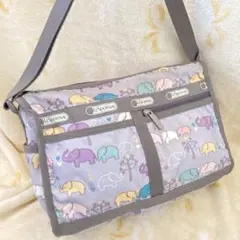LeSportsac DELUXEVERYDAYバッグ 象柄 ショルダーバッグ - メルカリ