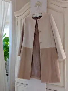 ノーカラーコート