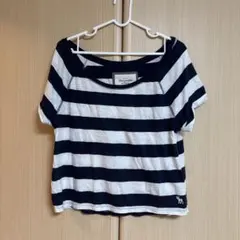 Abercrombie & Fitch ストライプTシャツ　Mサイズ