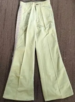 【美品】帝人ワオ　WOW フレアコーデュロイ