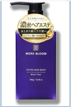 MORE BLOOM エステヘッドバス シャンプー 300g 専用コーム付きのサムネイル