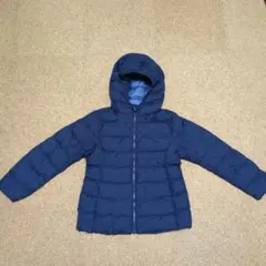 ユニクロ　ネイビー フード付きジャンパー