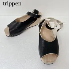 trippen Orinoco（オリノコ）レザーサンダル ブラック 37のサムネイル