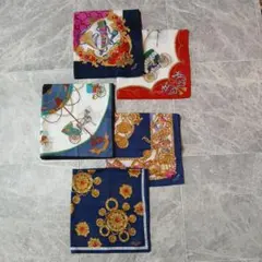 CELINEレディースハンカチ5枚セット(中古品)