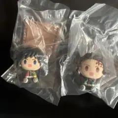 一番くじ　鬼滅の刃　〜姉の仇〜　F賞ちょこのっこフィギュア　冨岡義勇　竈門炭治郎