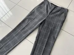 ZARA チェックパンツ S ウエストゴム