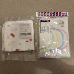 【新品未使用】ベビーガーゼハンカチ　汗とりパット