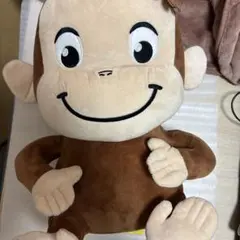 おさるのジョージぬいぐるみ　大きい