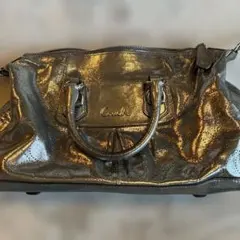Coach シルバー　ハンドバッグのサムネイル