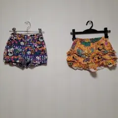 Grand Ground ショートパンツ×フリル付き半ズボン2枚セット 6サイズ