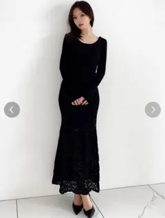 RESEXXY 鈎針マーメイドセットワンピース