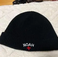 Noah ノア ニット帽 ビーニー 黒 ブラック