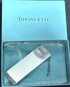 Vintage Tiffany　シルバー　ハニカム型押し マネー クリップ希少品 Vintage Tiffany シルバー ハニカム型押し マネー クリップ希少品