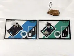 呪術廻戦 渋谷事変 マルイ アクリルブロック 五条悟 伏黒恵 - メルカリ