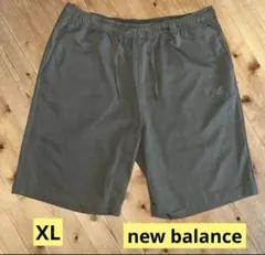 【美品】ニューバランス　ハーフパンツ　メンズ　カーキ　XL 大谷翔平のサムネイル
