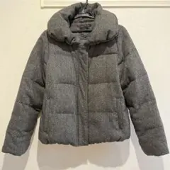 BEAMS フード付きダウンジャケット サイズ0 グレー