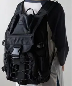 極美品】グッシオイタリー 大容量 バックパック リュック メッシュ 黒 