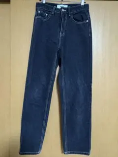 DHOLIC ダークグレー スリムフィットデニム Sのサムネイル