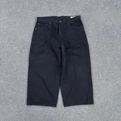 GAP ギャップ スーパーバギー デニム ブラック 36 | 32 fti