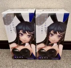 青春ブタ野郎 桜島麻衣 バニーver. フィギュア ２点セット 新品未開封