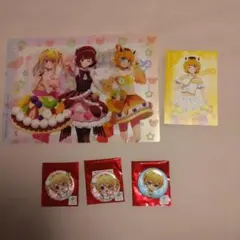 推しの子　スイーツパラダイス　クリアファイル　缶バッジ