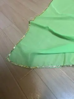 ベリーダンス用 ベール　ライトグリーン