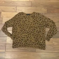 ZARA ヒョウ柄 長袖トップス Mサイズ