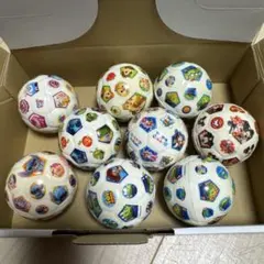 ディズニーソフトサッカーボール　9個セット