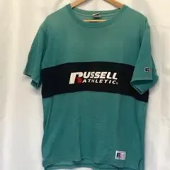 RUSSELL ATHLETIC ラッセル Tシャツ M 緑 古着 L1775
