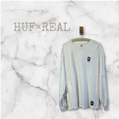 HUF×REAL 25周年記念モデルコラボ　長袖 Tシャツ XLのサムネイル