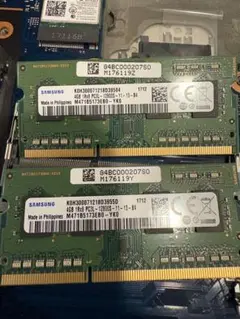 DDR3 4GB ✖︎2 ノートPC