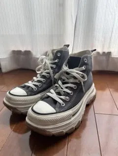 CONVERSE 厚底ハイカットスニーカー US6.5