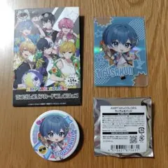 AMPTAK×COLORS　ちぐさくん　缶バッジ　クリアカード